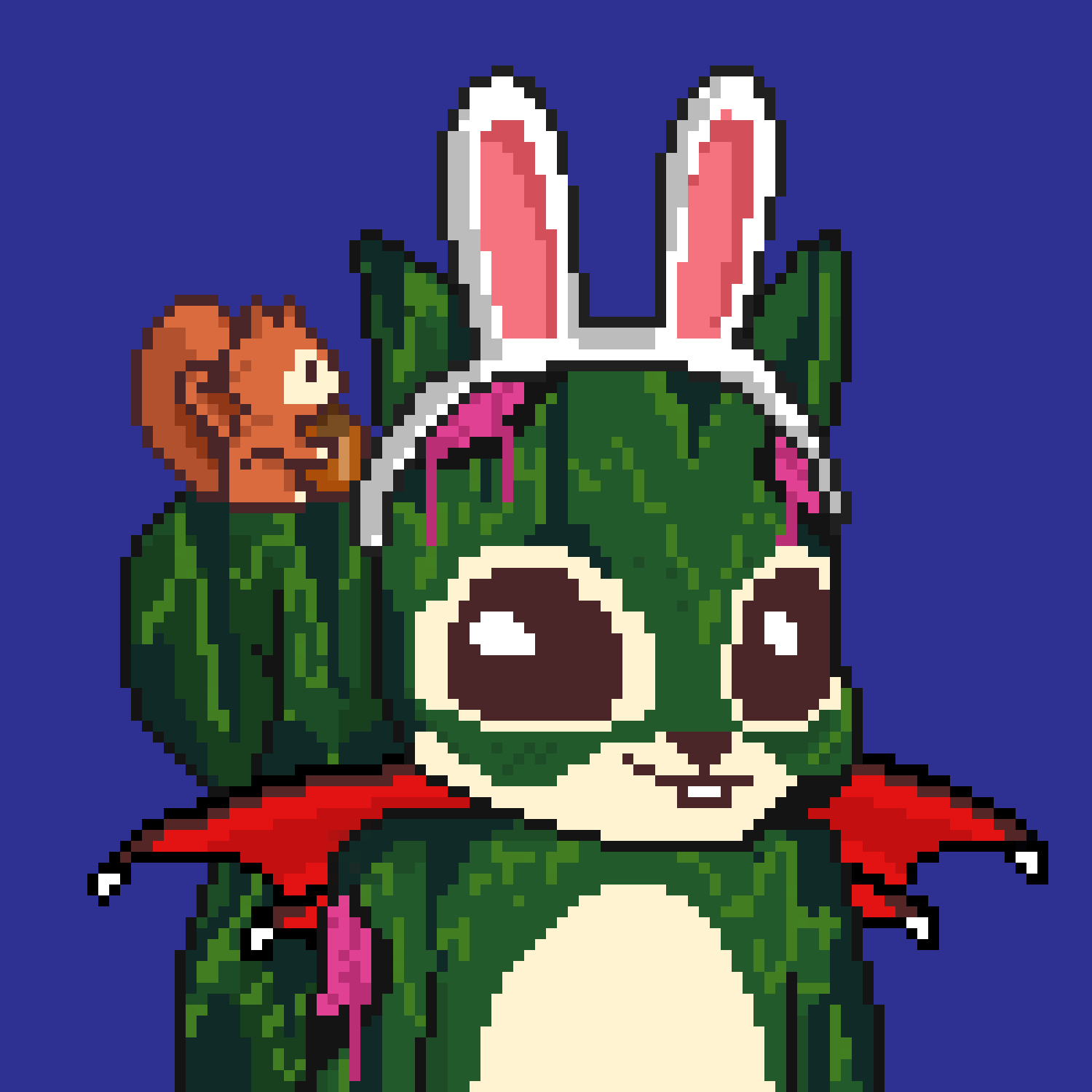 Pixel Squirrels #1995 NFT on Algorand