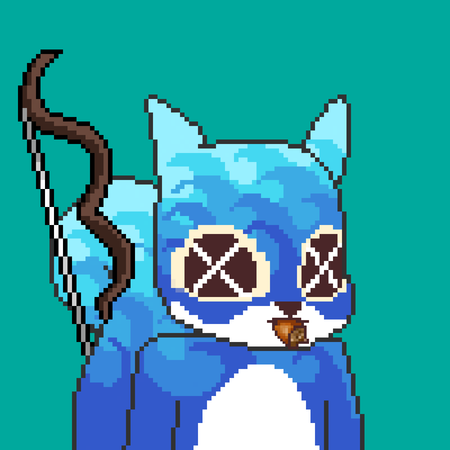 Pixel Squirrels #2008 NFT on Algorand