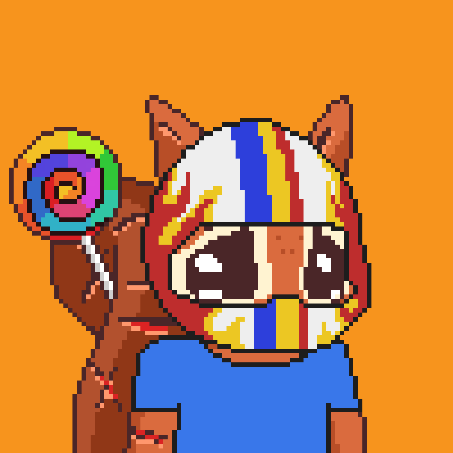 Pixel Squirrels #2012 NFT on Algorand