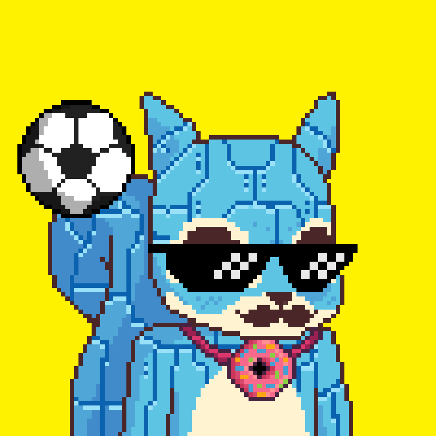 Pixel Squirrels #2034 NFT on Algorand