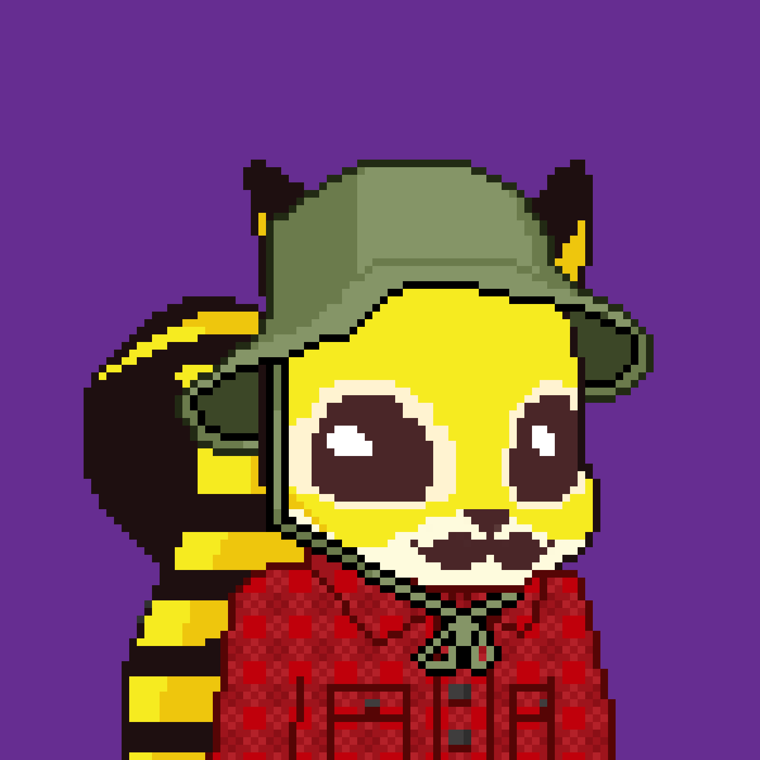 Pixel Squirrels #205 NFT on Algorand