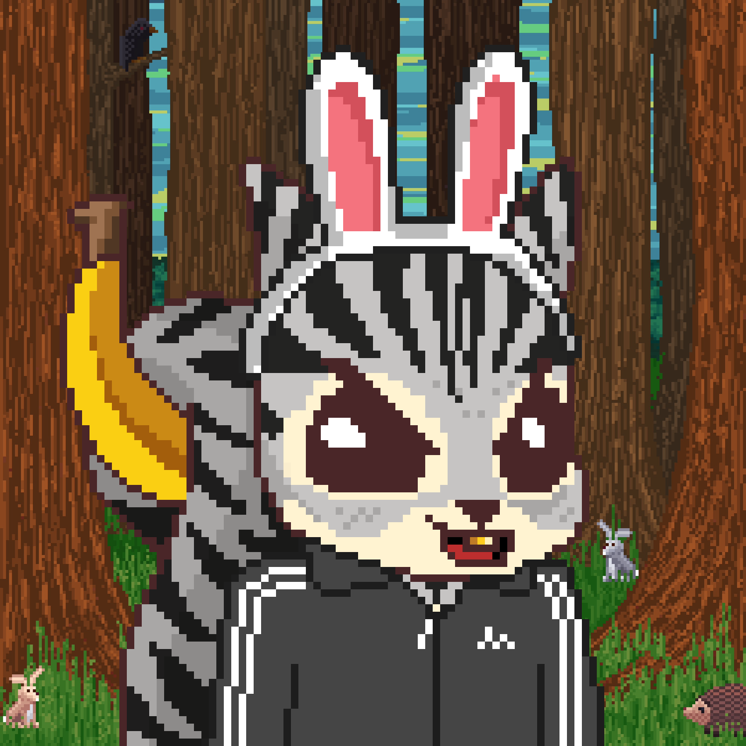 Pixel Squirrels #2059 NFT on Algorand