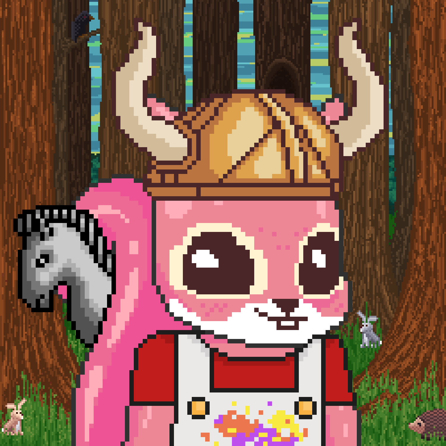 Pixel Squirrels #2091 NFT on Algorand