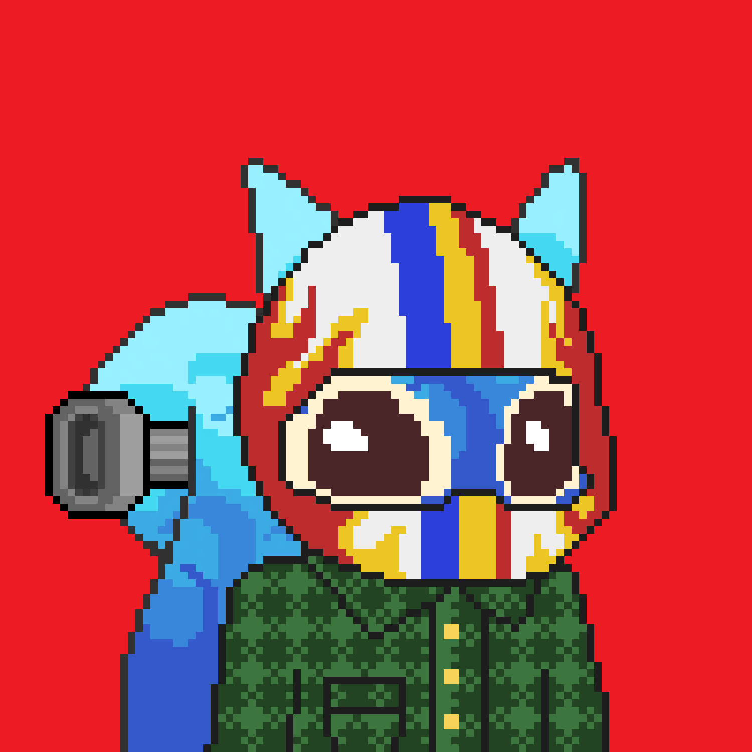 Pixel Squirrels #2092 NFT on Algorand