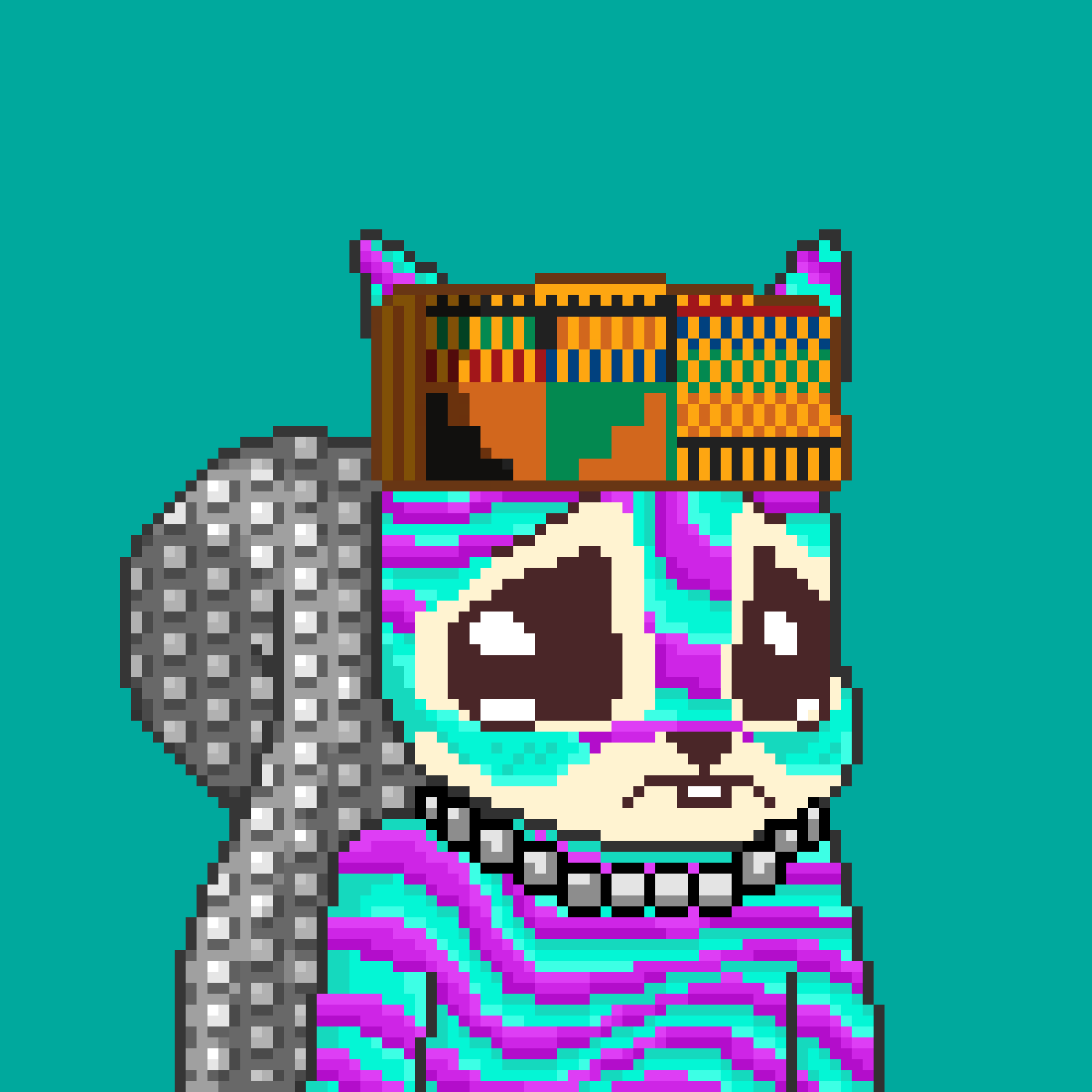 Pixel Squirrels #2099 NFT on Algorand