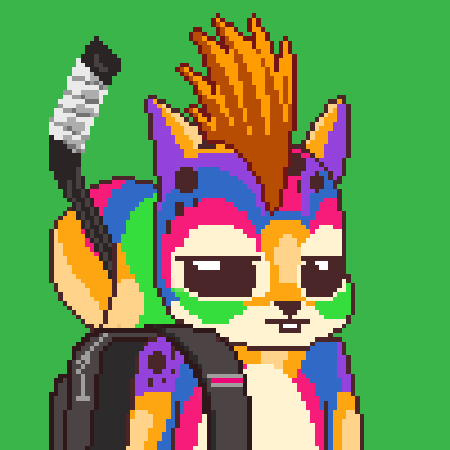 Pixel Squirrels #2104 NFT on Algorand