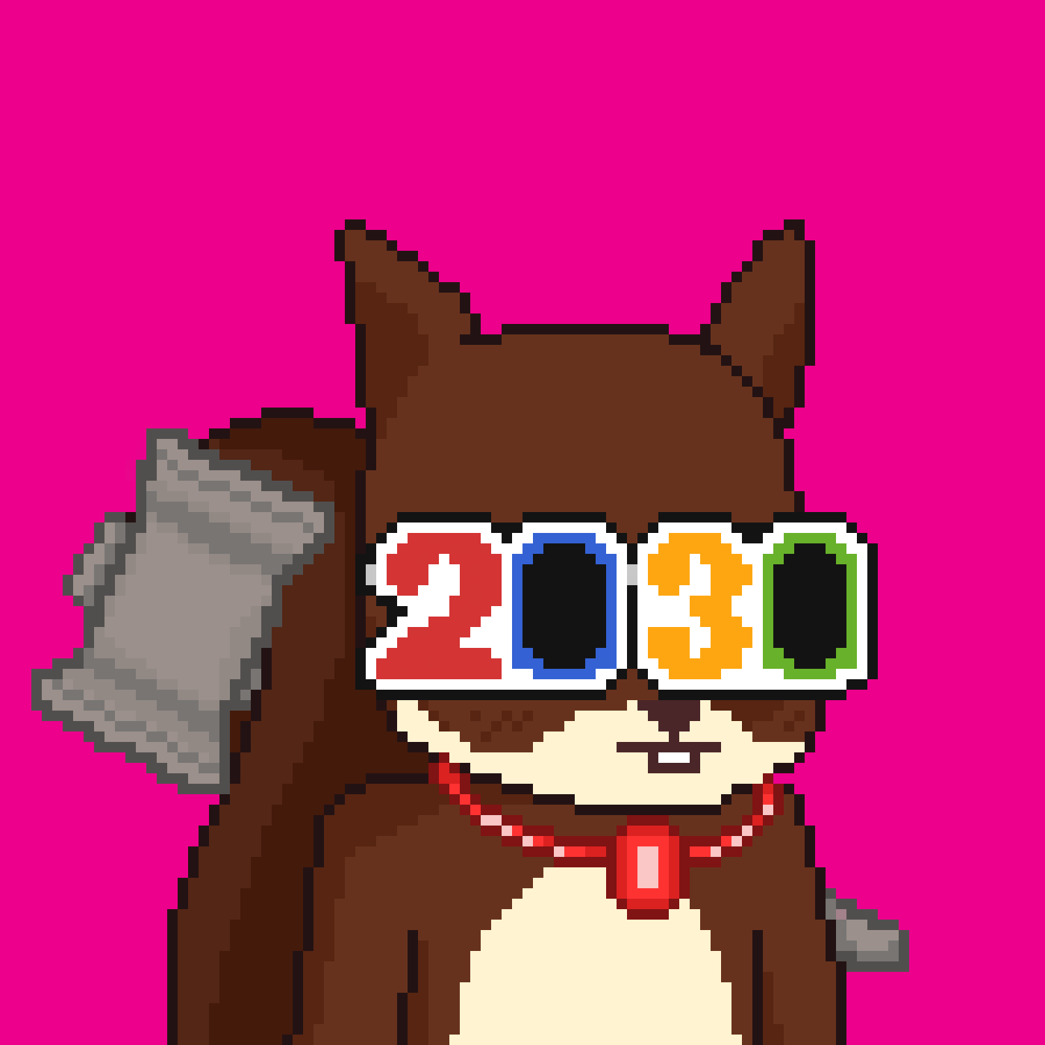 Pixel Squirrels #2116 NFT on Algorand