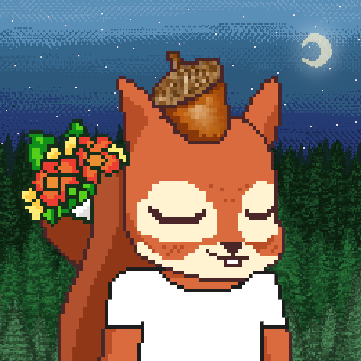 Pixel Squirrels #2118 NFT on Algorand