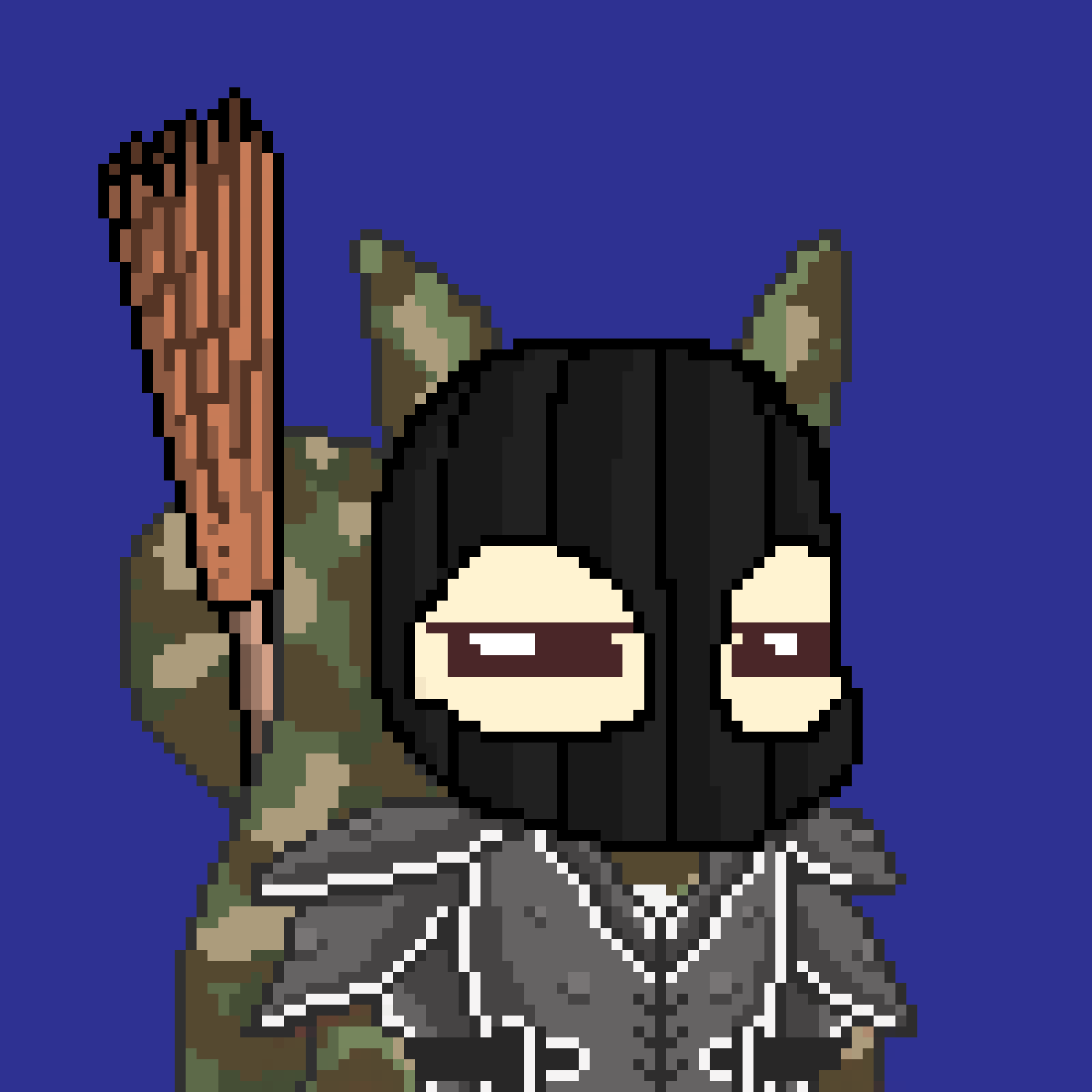 Pixel Squirrels #212 NFT on Algorand