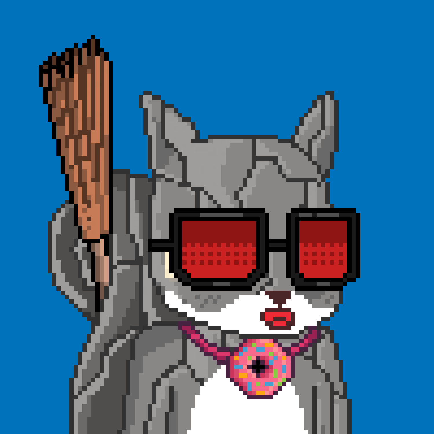 Pixel Squirrels #2120 NFT on Algorand