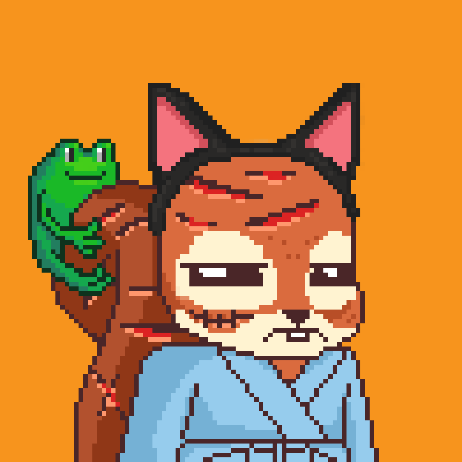 Pixel Squirrels #2121 NFT on Algorand