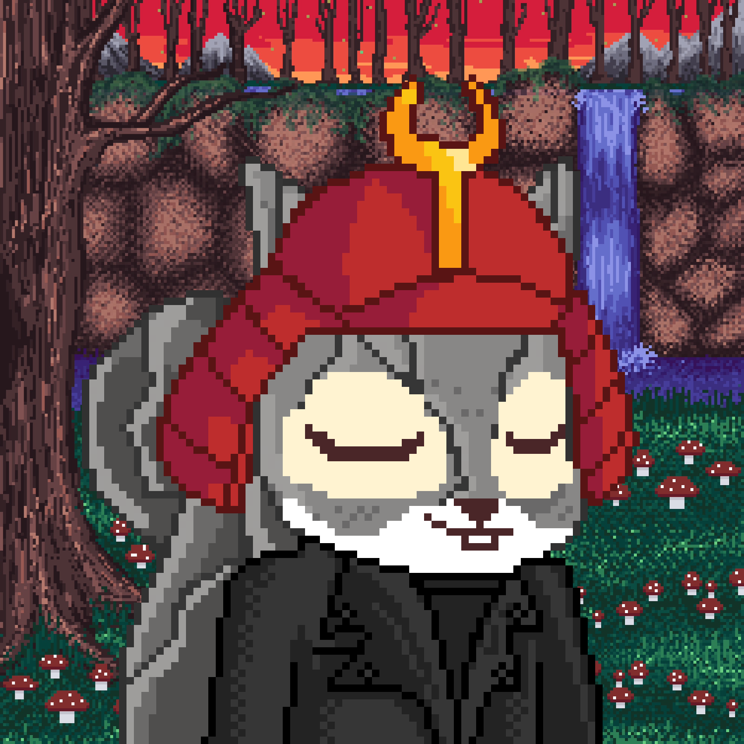 Pixel Squirrels #2122 NFT on Algorand