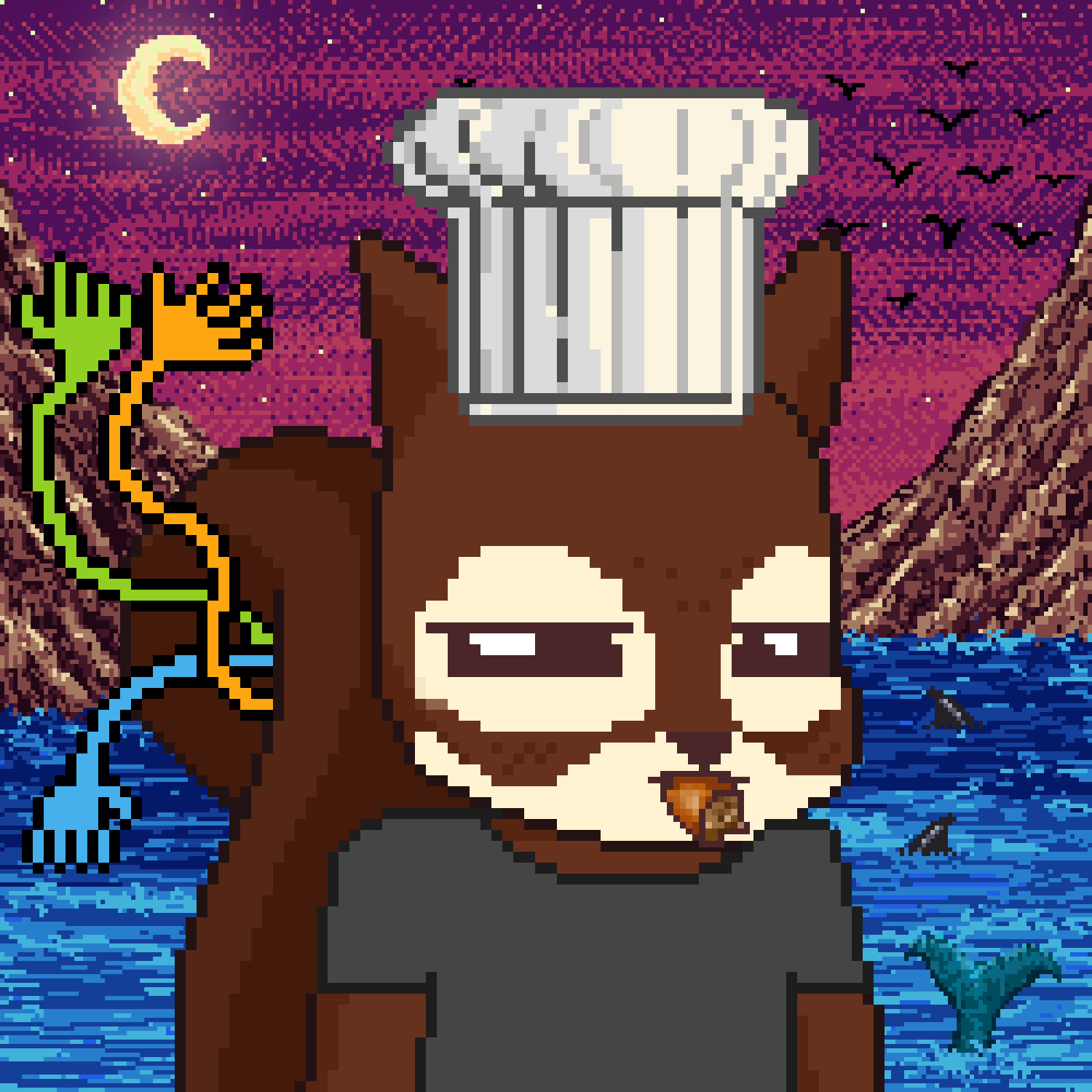 Pixel Squirrels #2124 NFT on Algorand