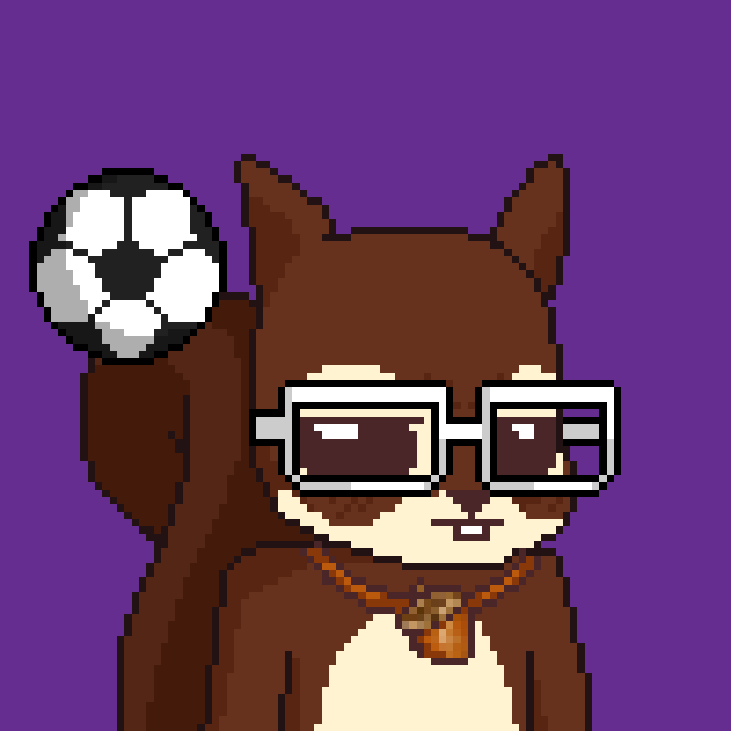 Pixel Squirrels #2136 NFT on Algorand