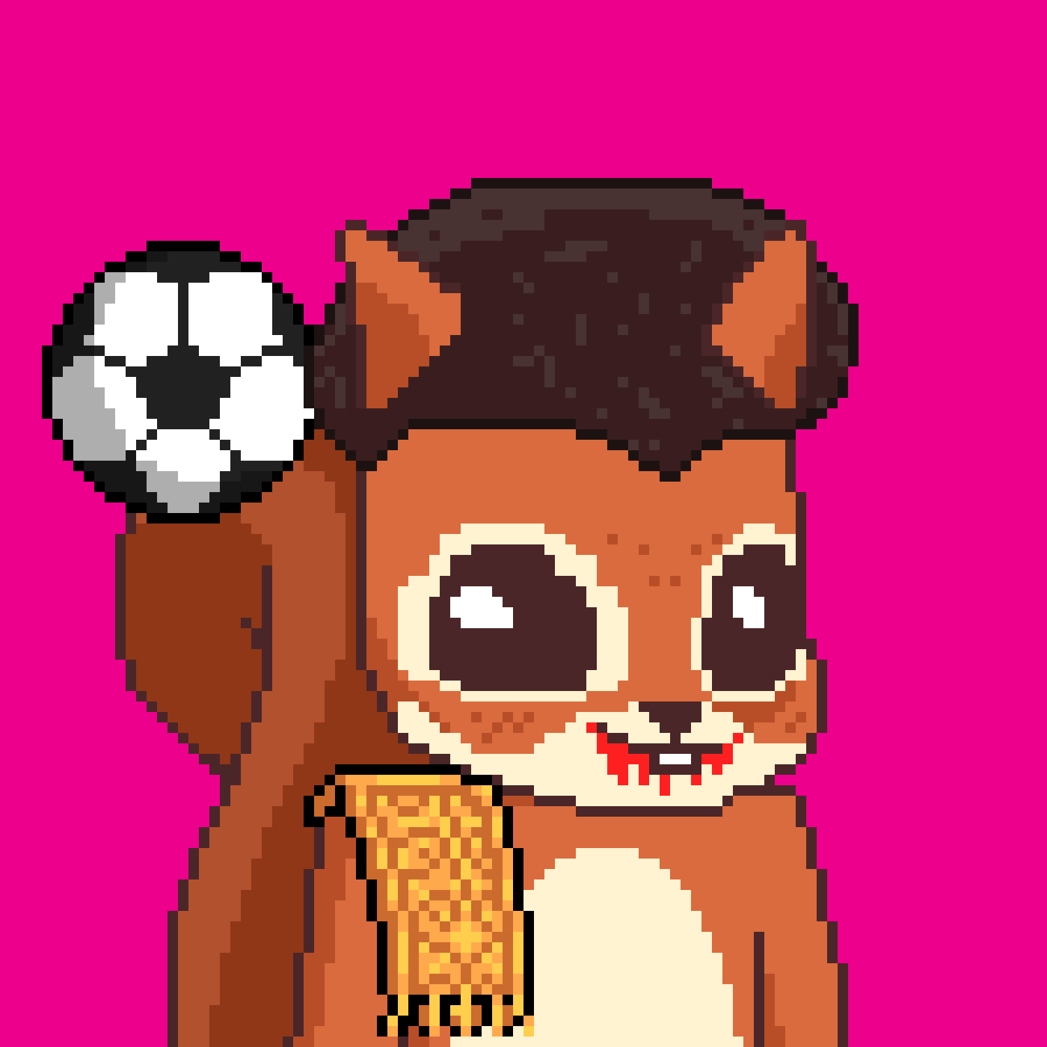 Pixel Squirrels #2138 NFT on Algorand