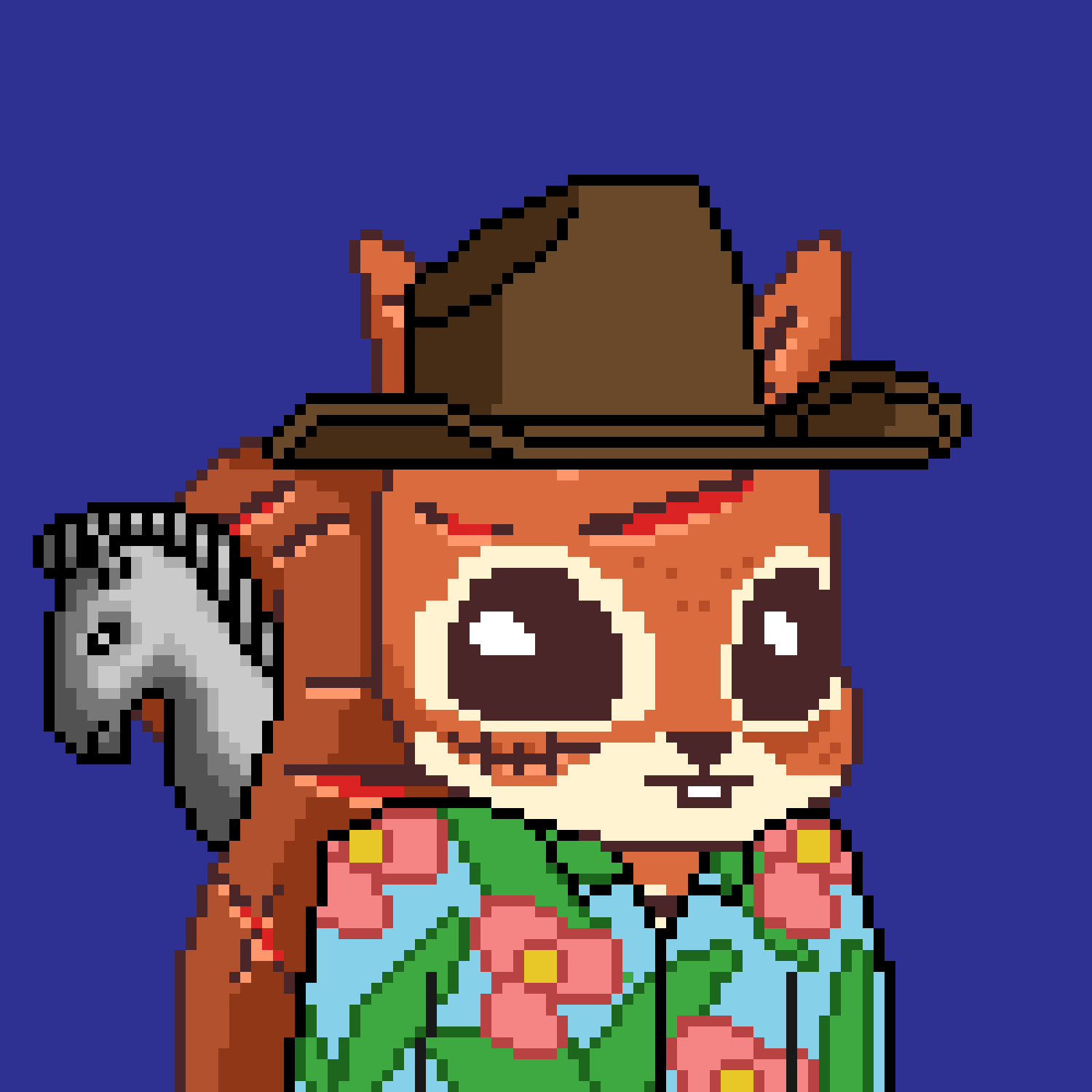 Pixel Squirrels #2144 NFT on Algorand