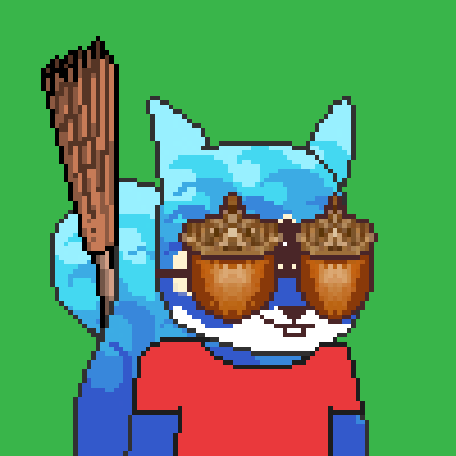 Pixel Squirrels #2145 NFT on Algorand
