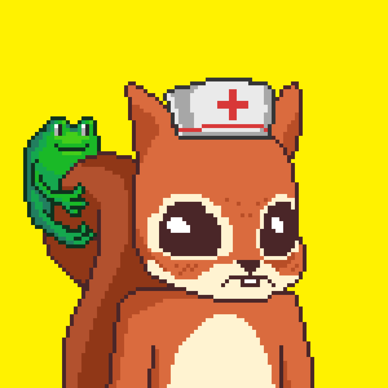 Pixel Squirrels #2148 NFT on Algorand