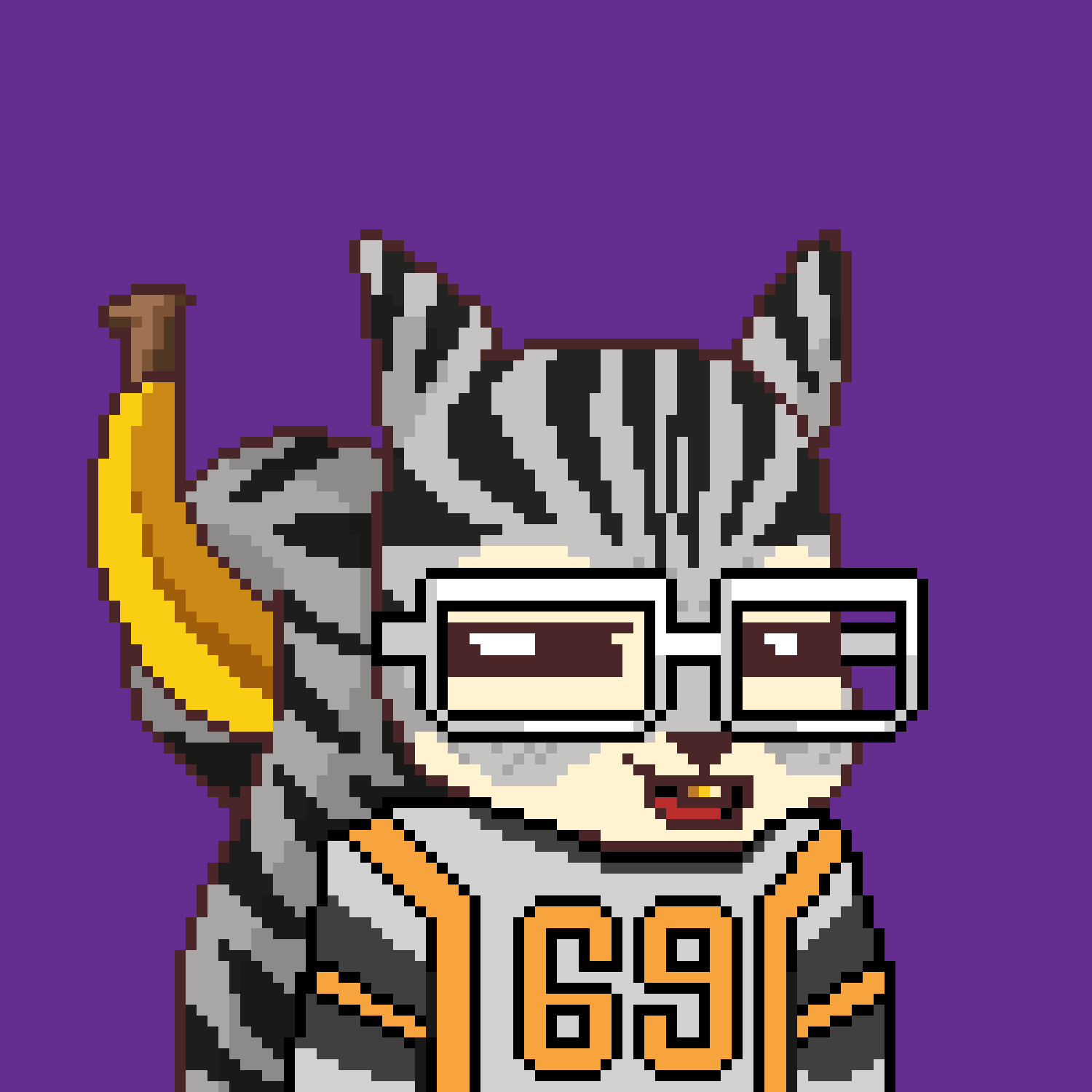 Pixel Squirrels #215 NFT on Algorand