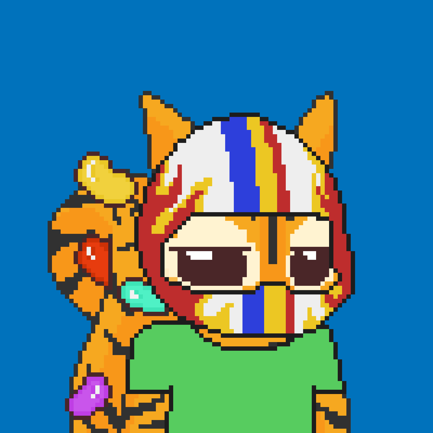 Pixel Squirrels #2162 NFT on Algorand