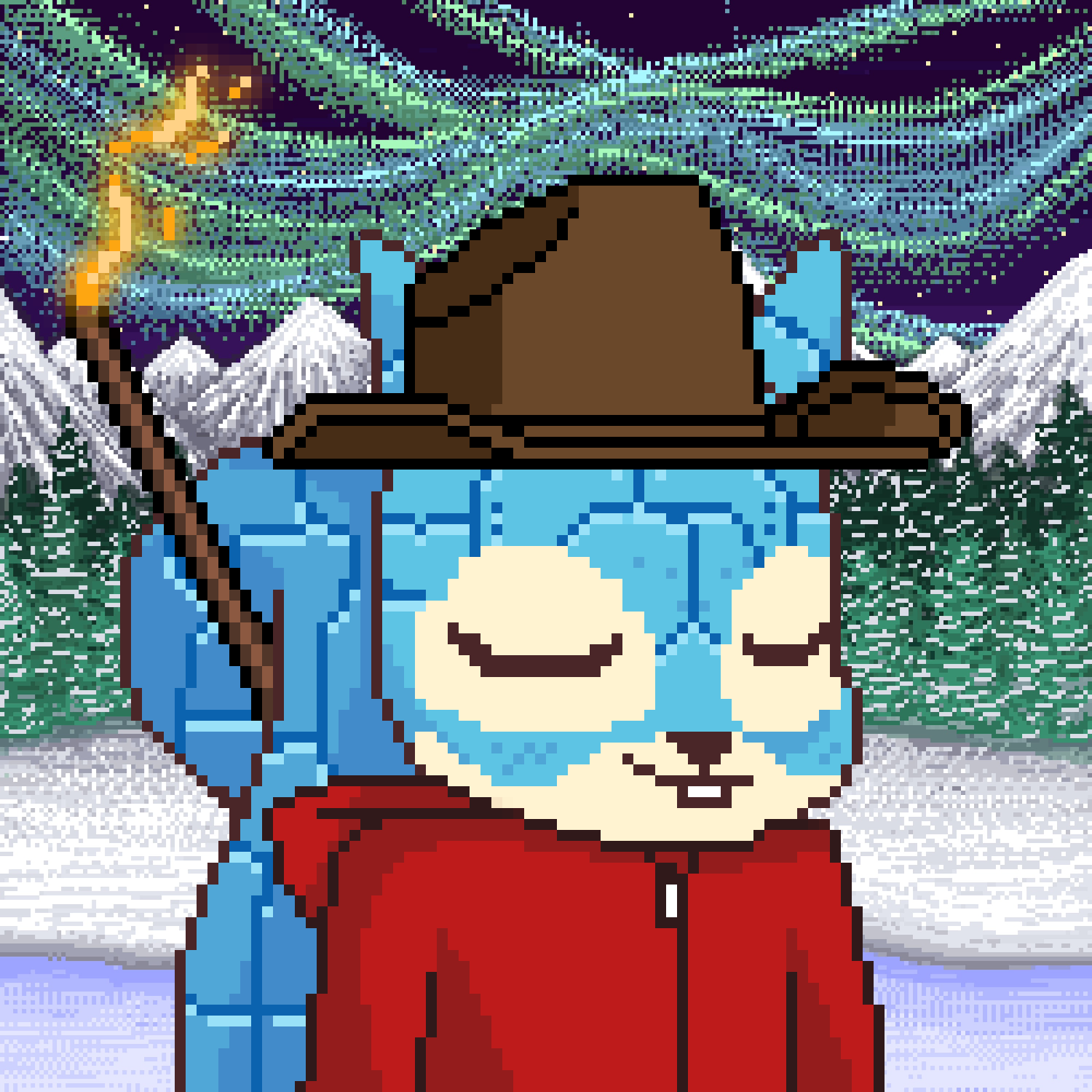 Pixel Squirrels #2166 NFT on Algorand