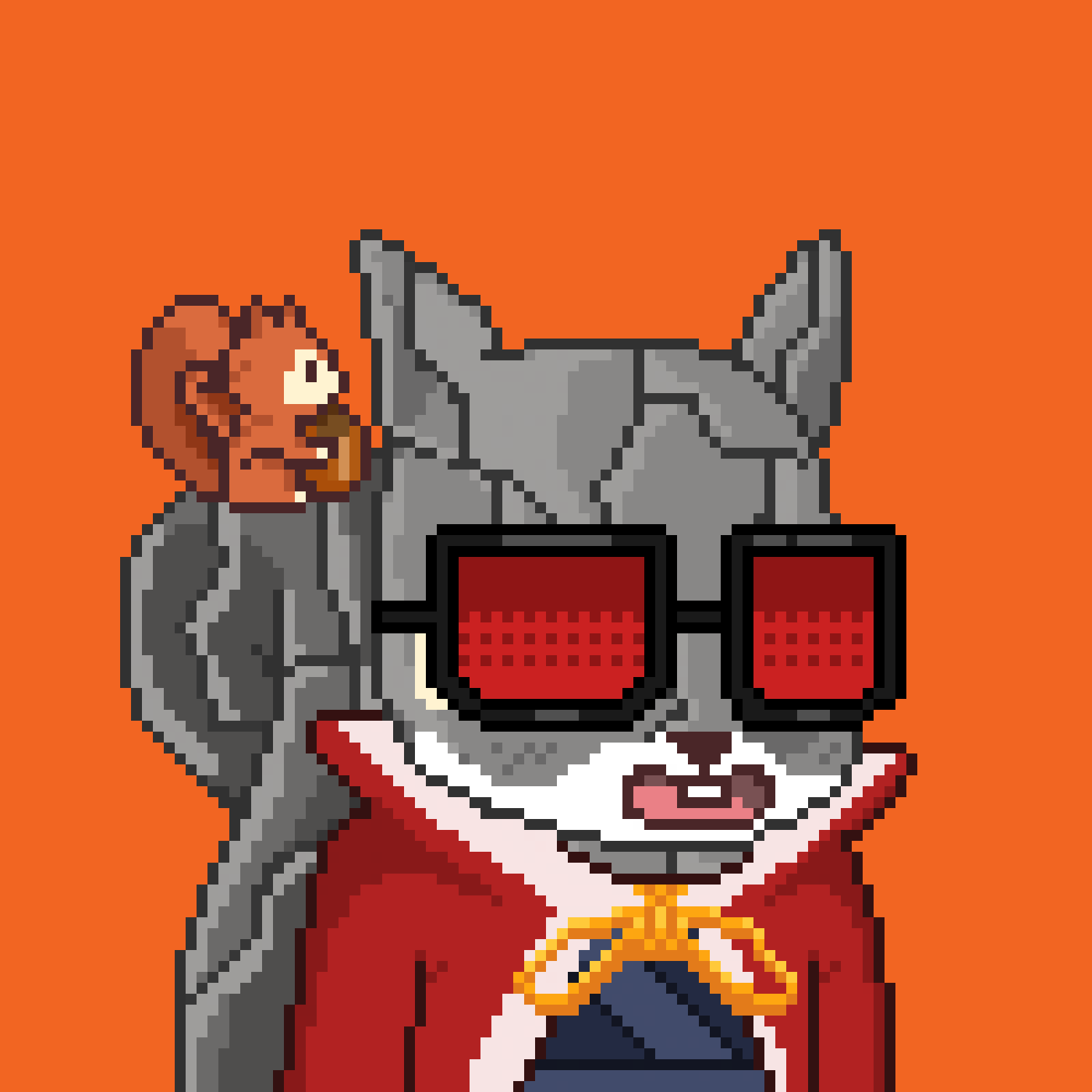 Pixel Squirrels #2173 NFT on Algorand