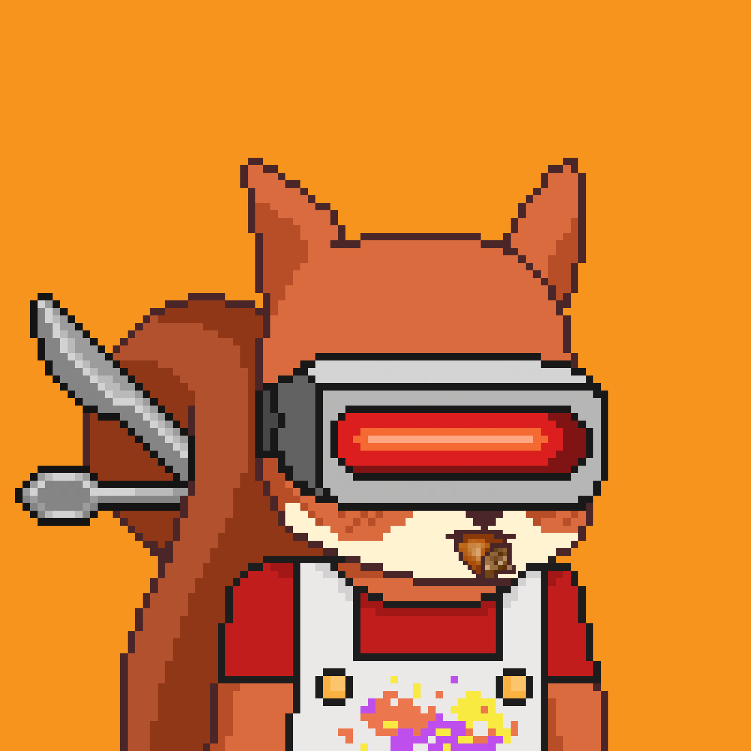 Pixel Squirrels #2175 NFT on Algorand
