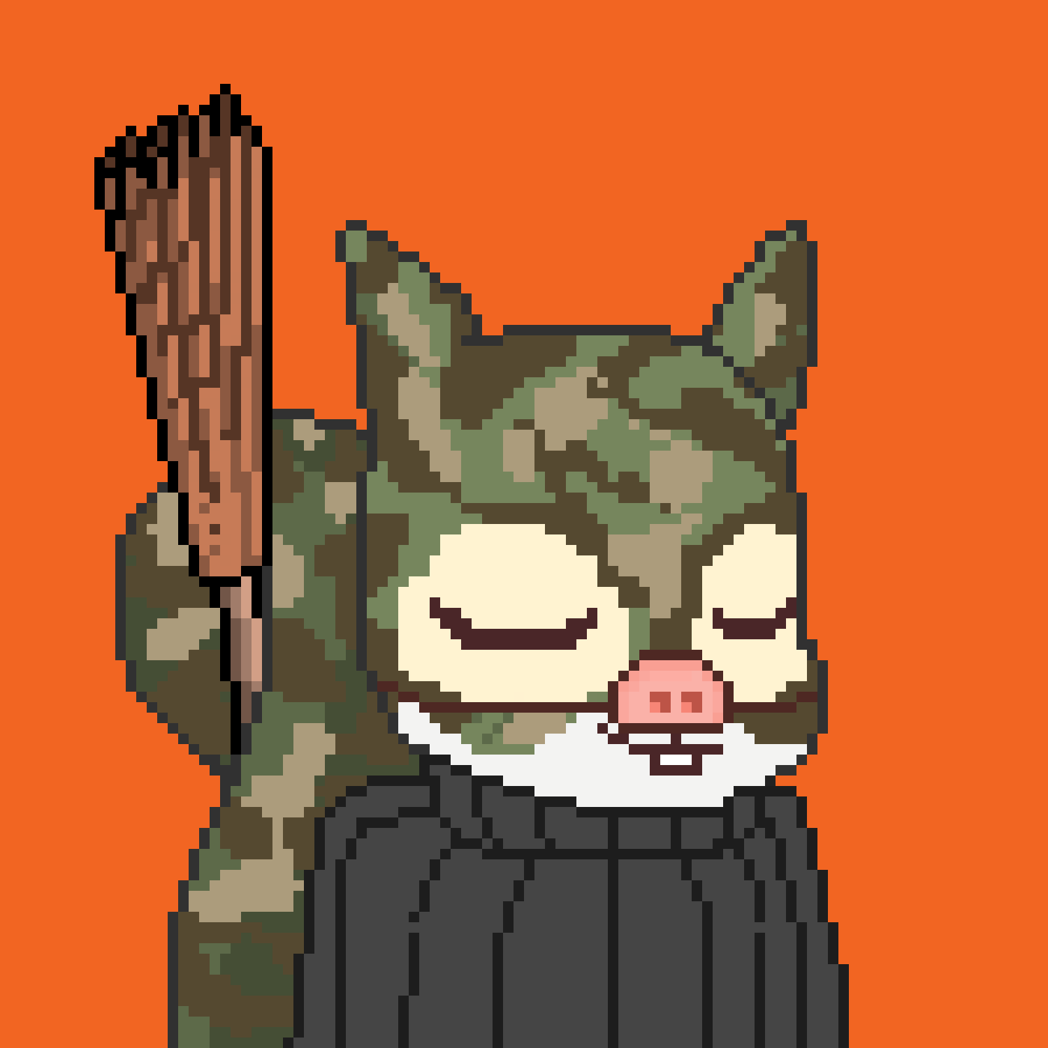 Pixel Squirrels #2176 NFT on Algorand