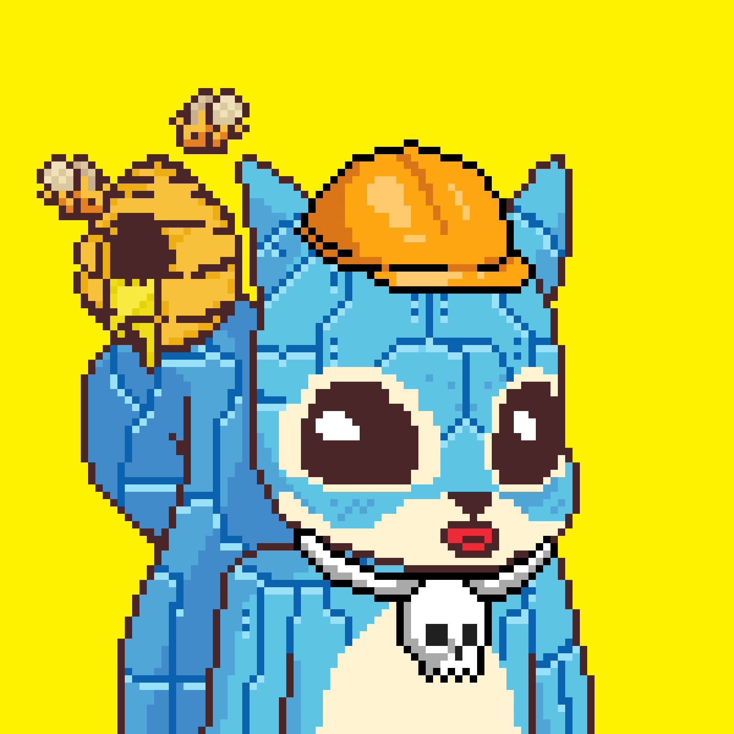 Pixel Squirrels #218 NFT on Algorand