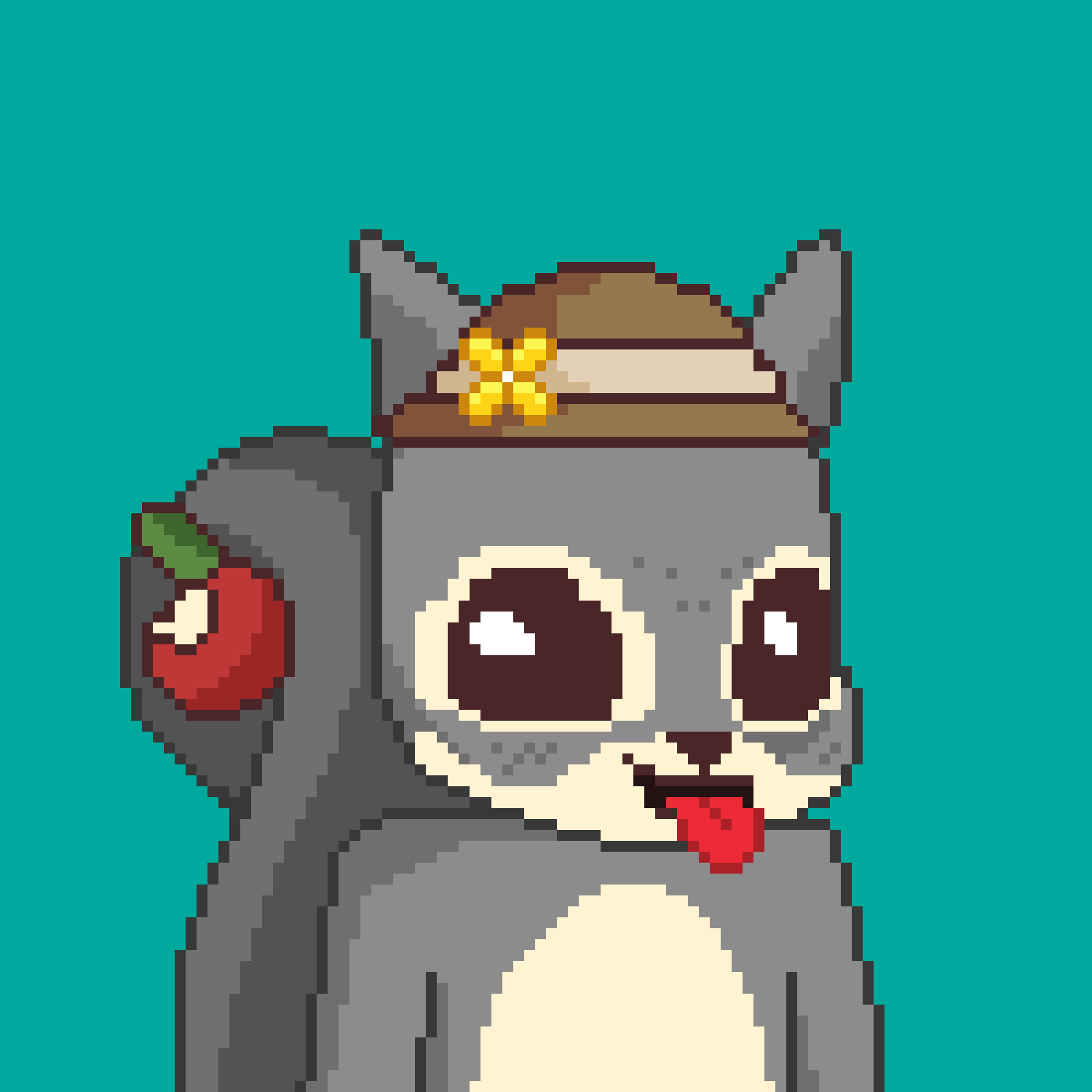 Pixel Squirrels #2185 NFT on Algorand