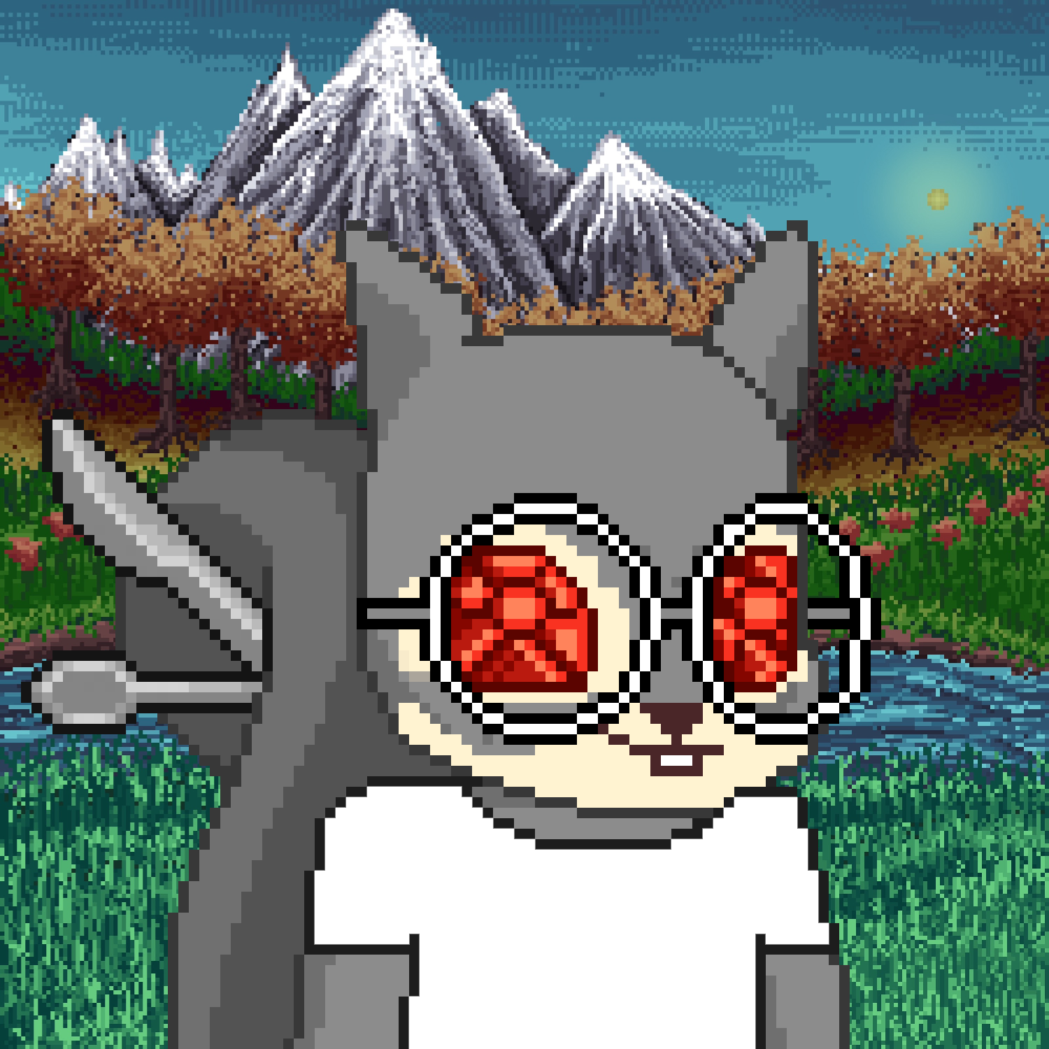 Pixel Squirrels #219 NFT on Algorand