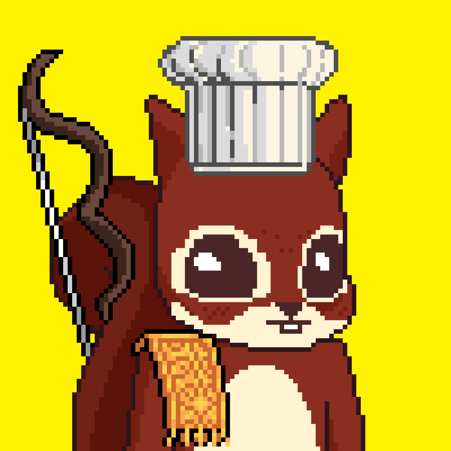 Pixel Squirrels #2190 NFT on Algorand