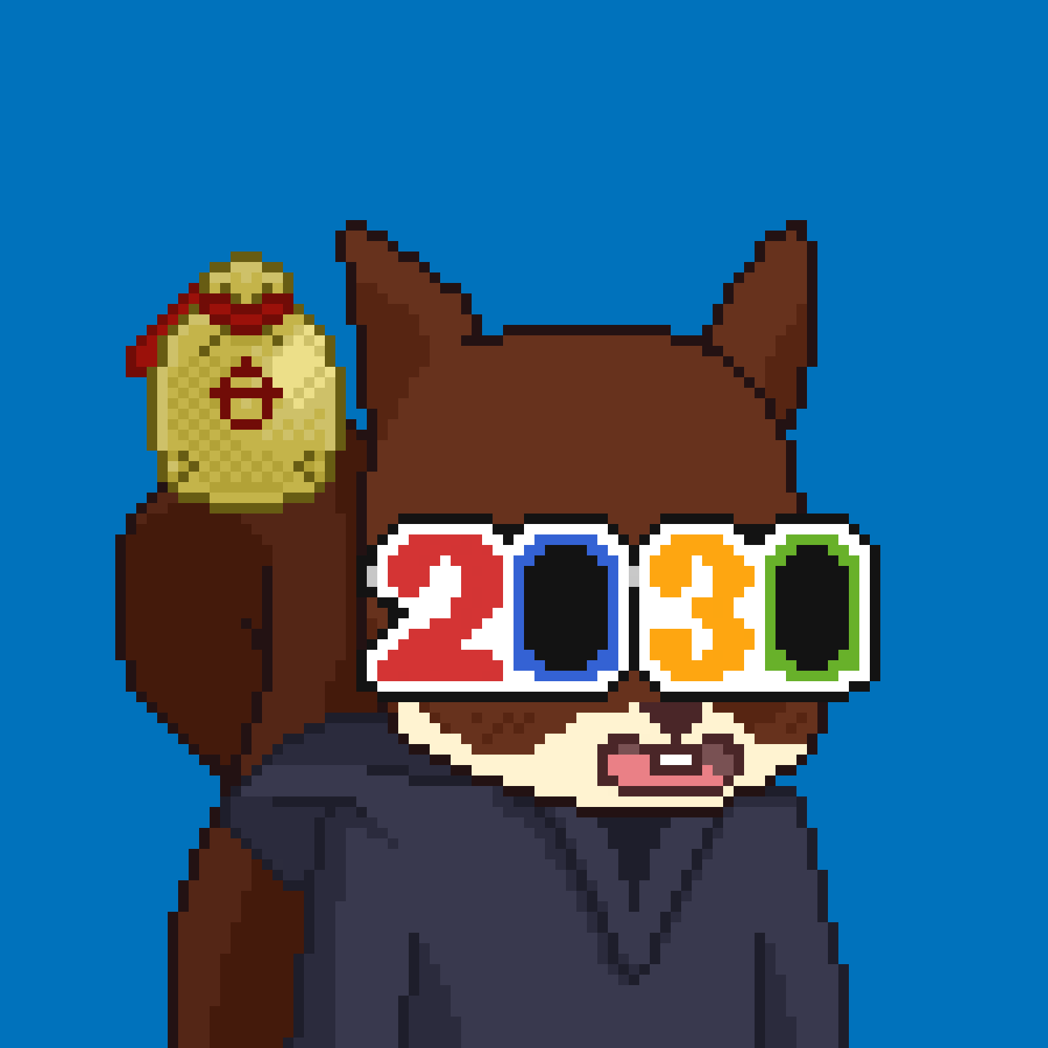 Pixel Squirrels #2193 NFT on Algorand