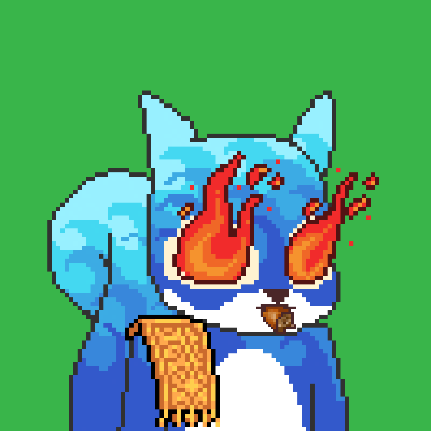 Pixel Squirrels #2208 NFT on Algorand