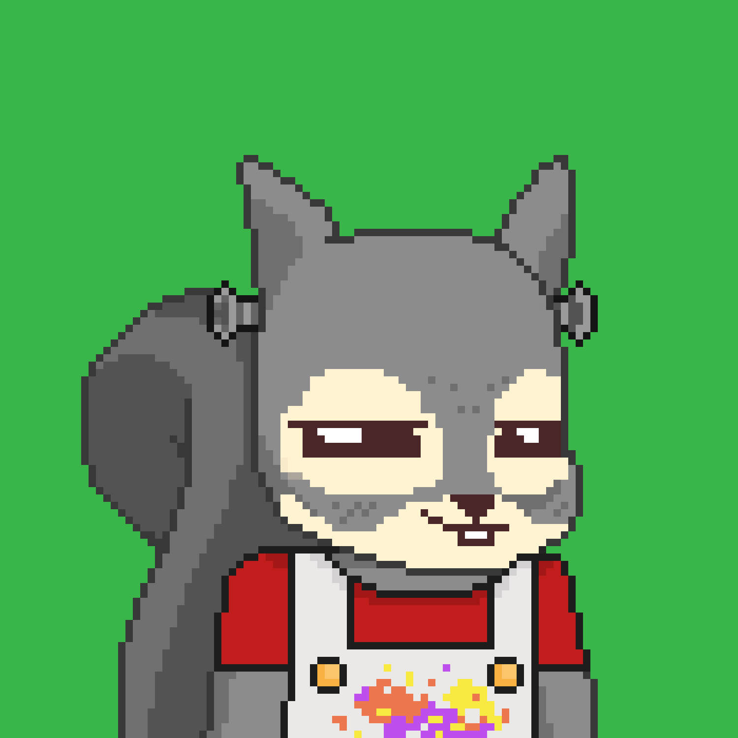 Pixel Squirrels #2209 NFT on Algorand