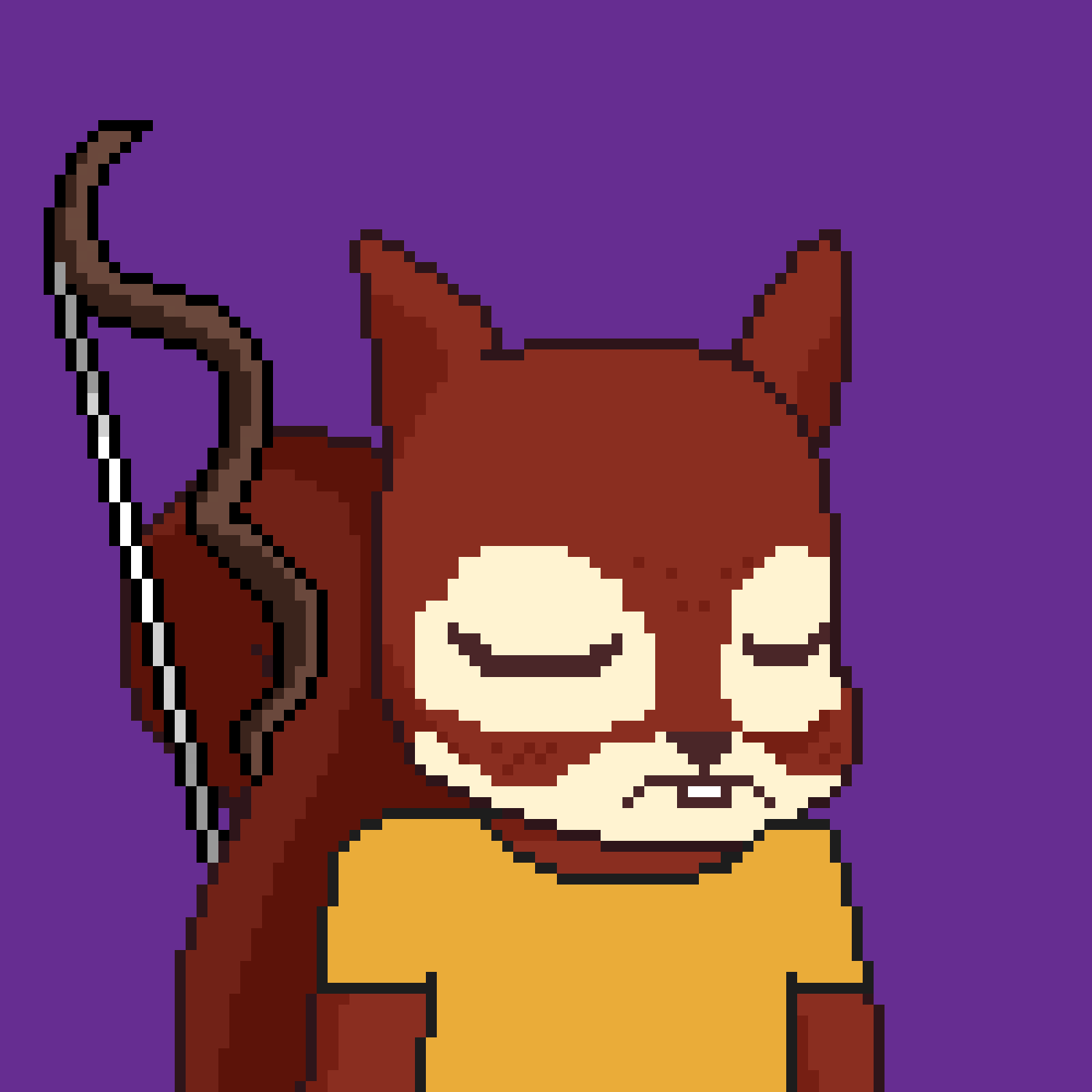 Pixel Squirrels #2219 NFT on Algorand