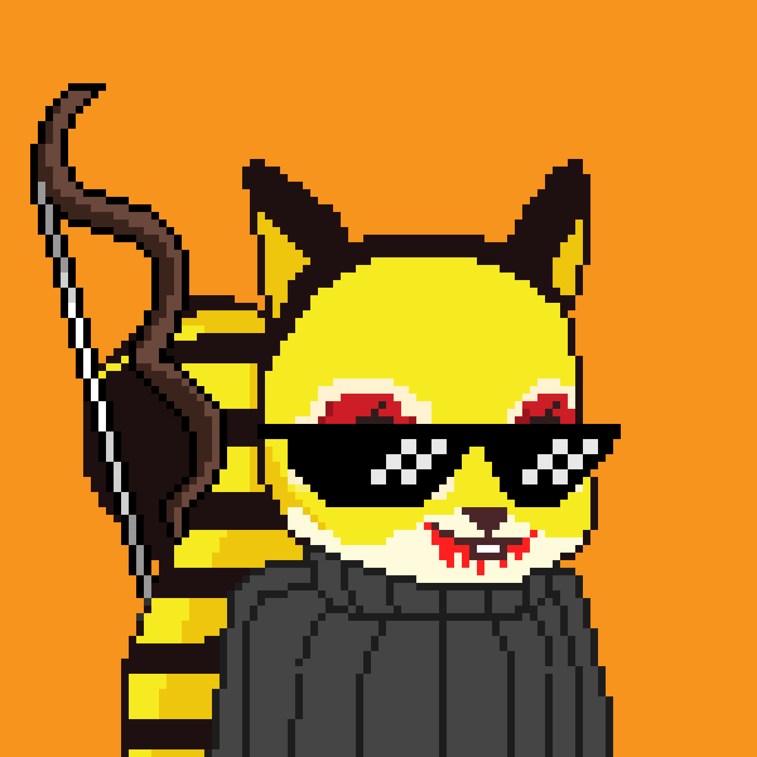 Pixel Squirrels #2224 NFT on Algorand