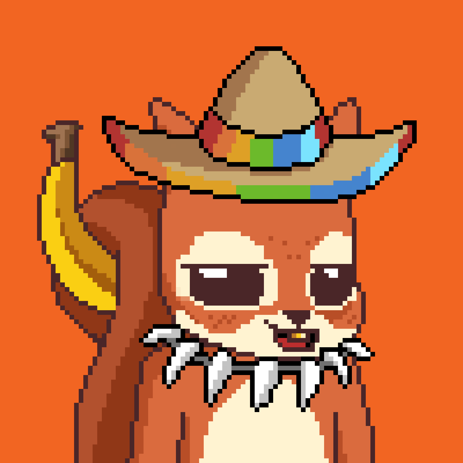 Pixel Squirrels #2227 NFT on Algorand