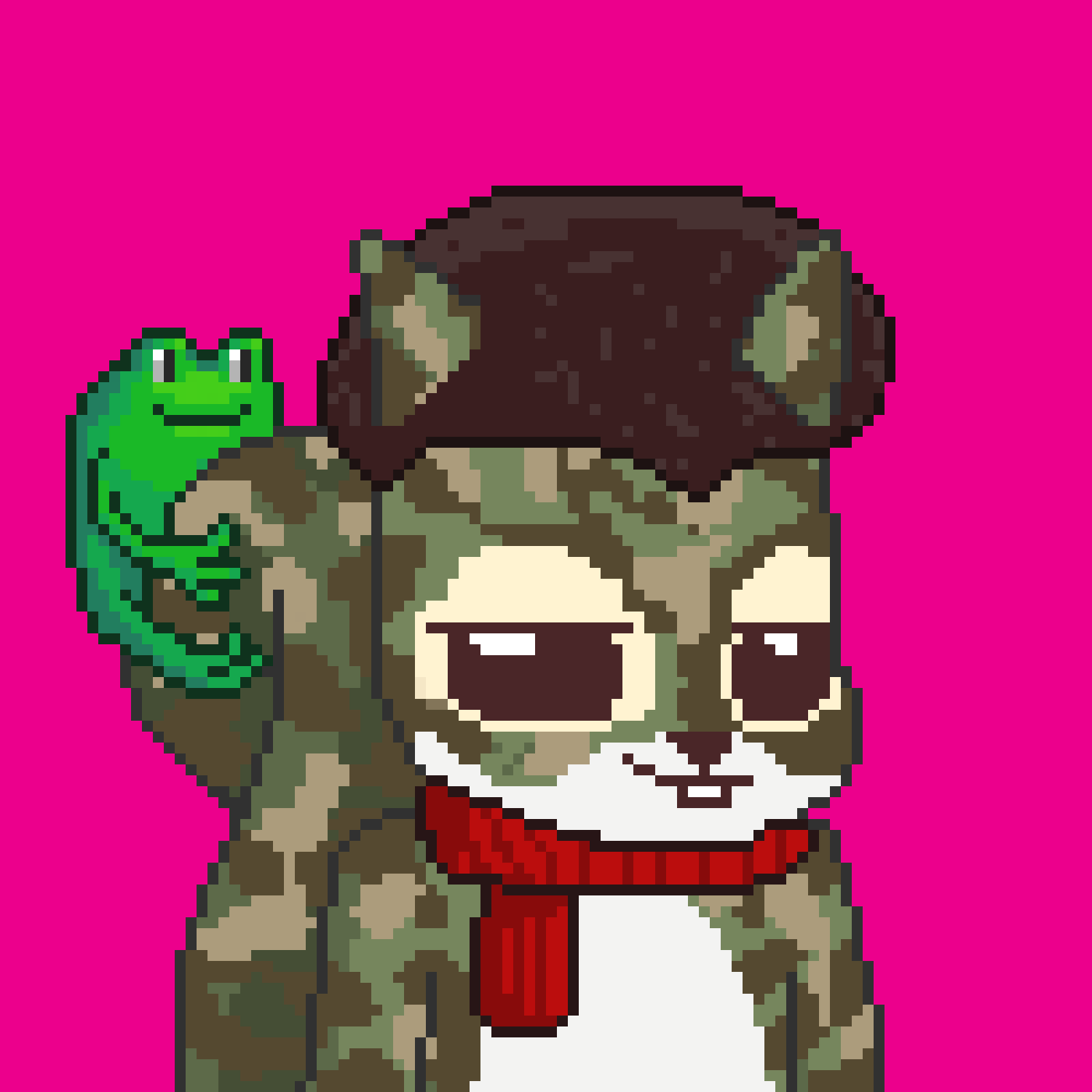 Pixel Squirrels #2229 NFT on Algorand