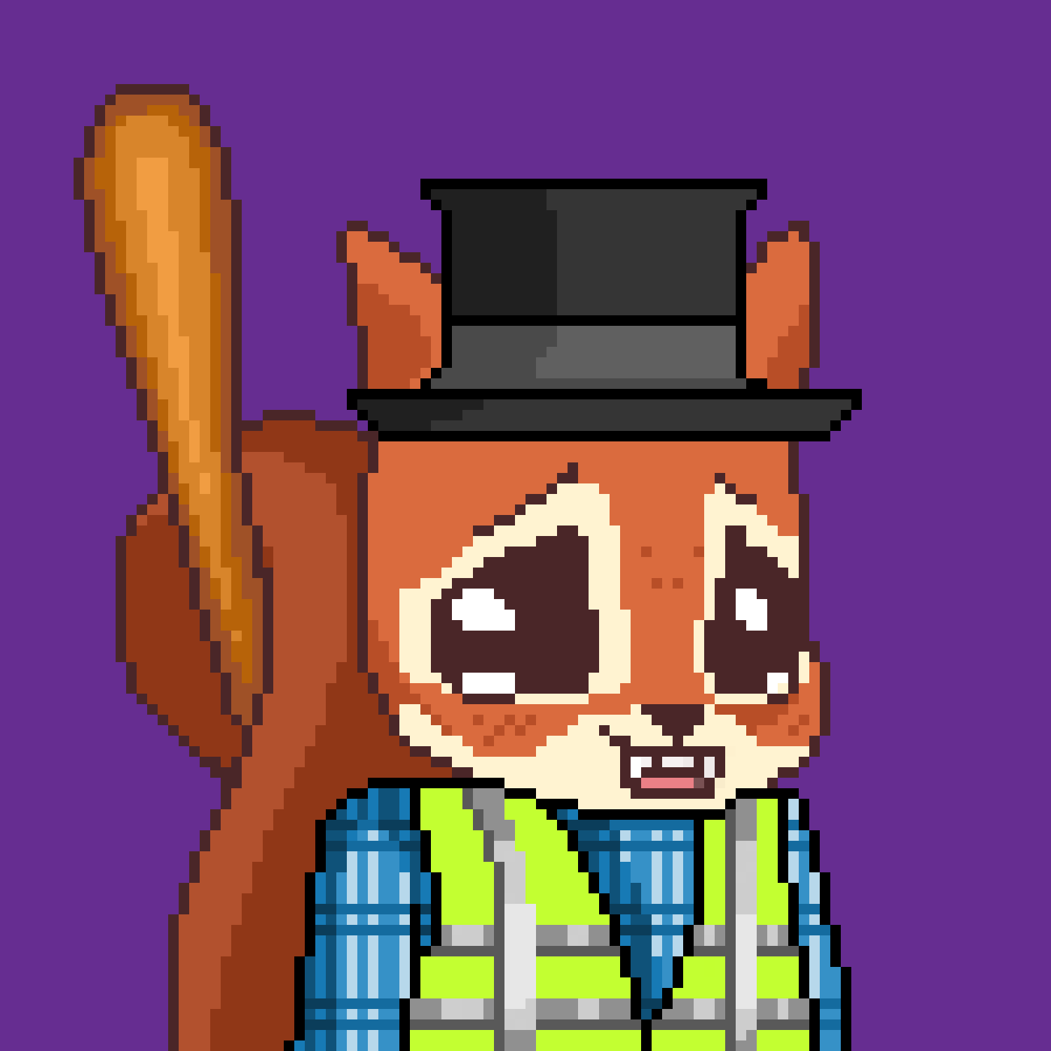 Pixel Squirrels #2240 NFT on Algorand