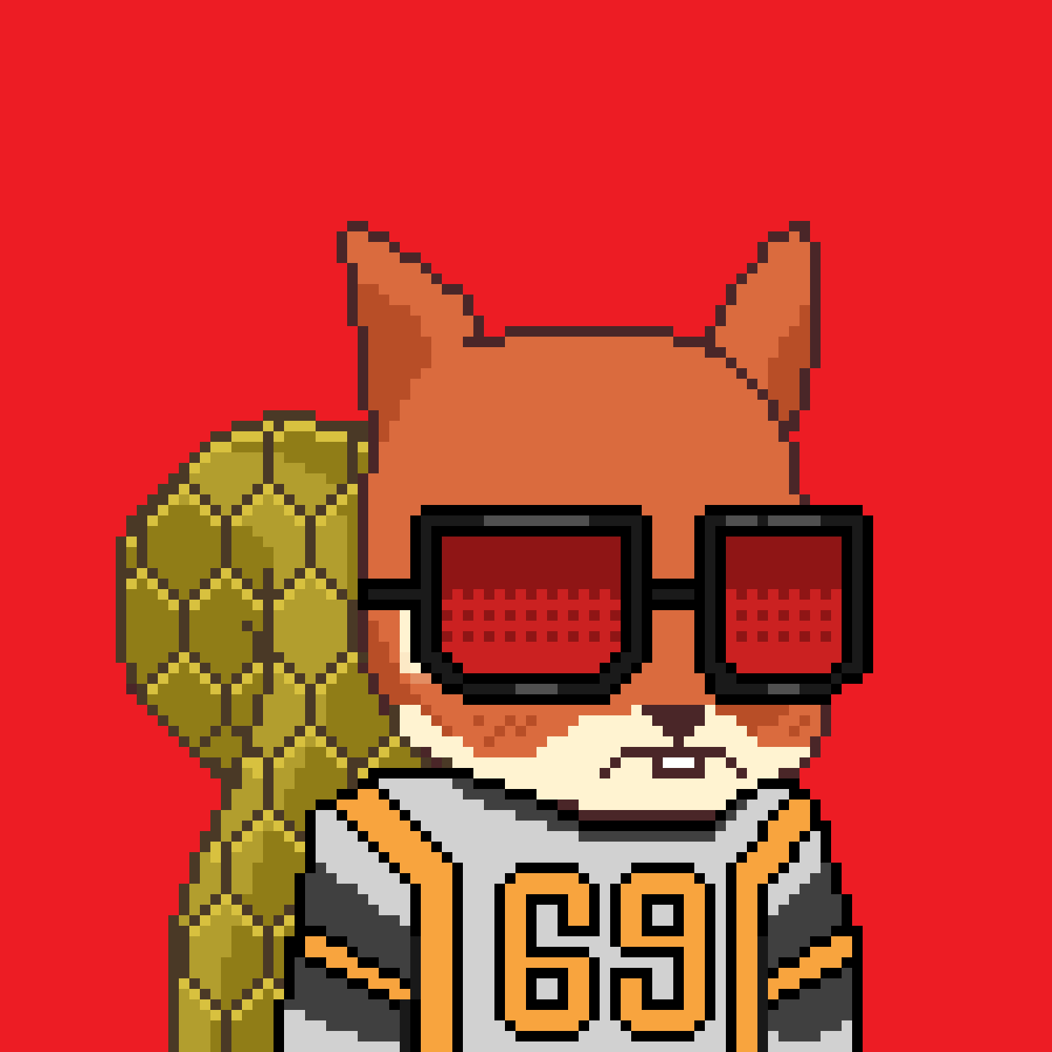 Pixel Squirrels #2242 NFT on Algorand