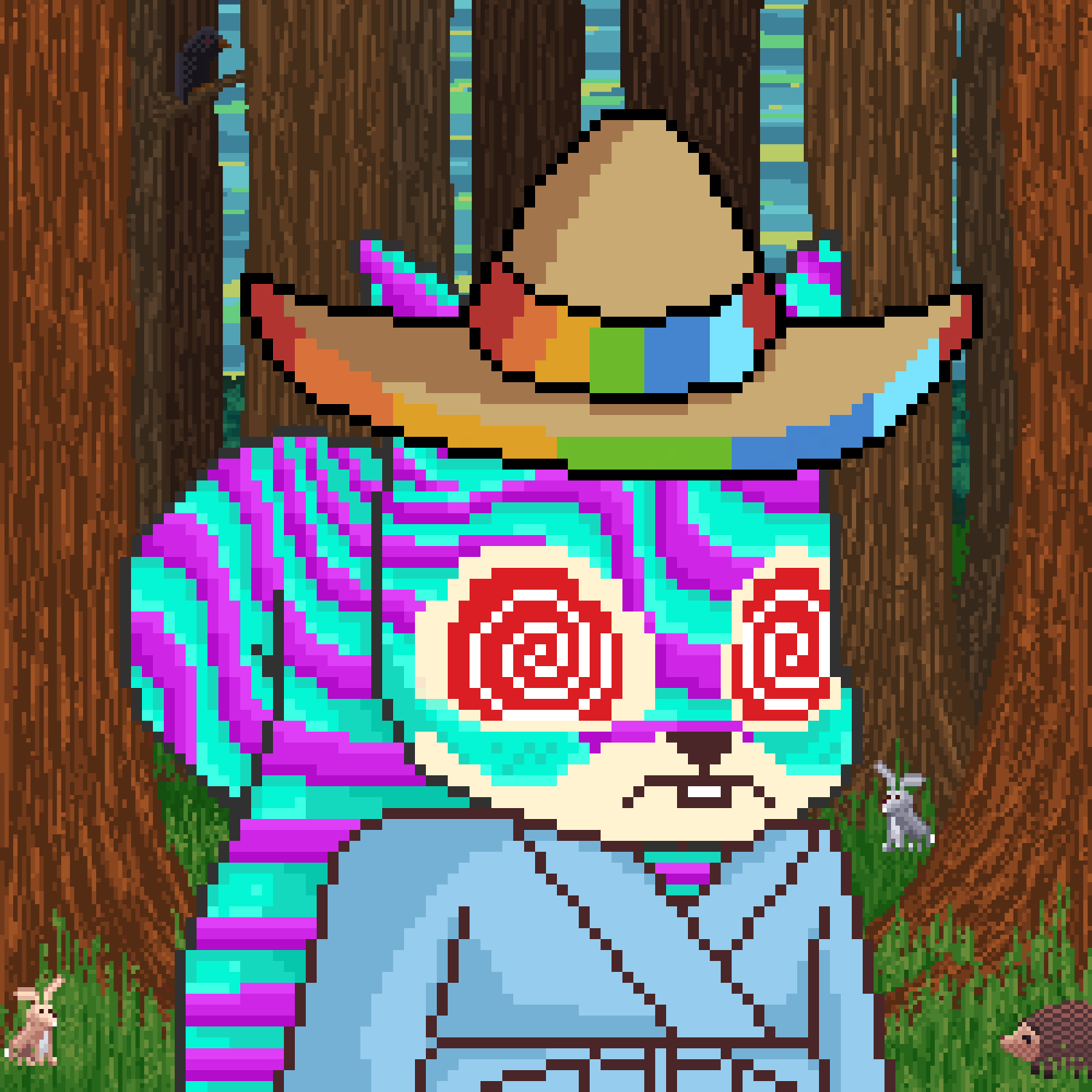 Pixel Squirrels #2251 NFT on Algorand