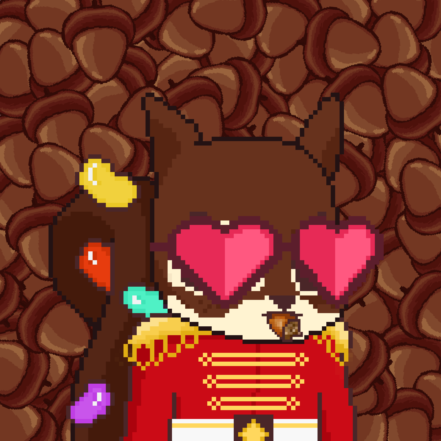 Pixel Squirrels #226 NFT on Algorand