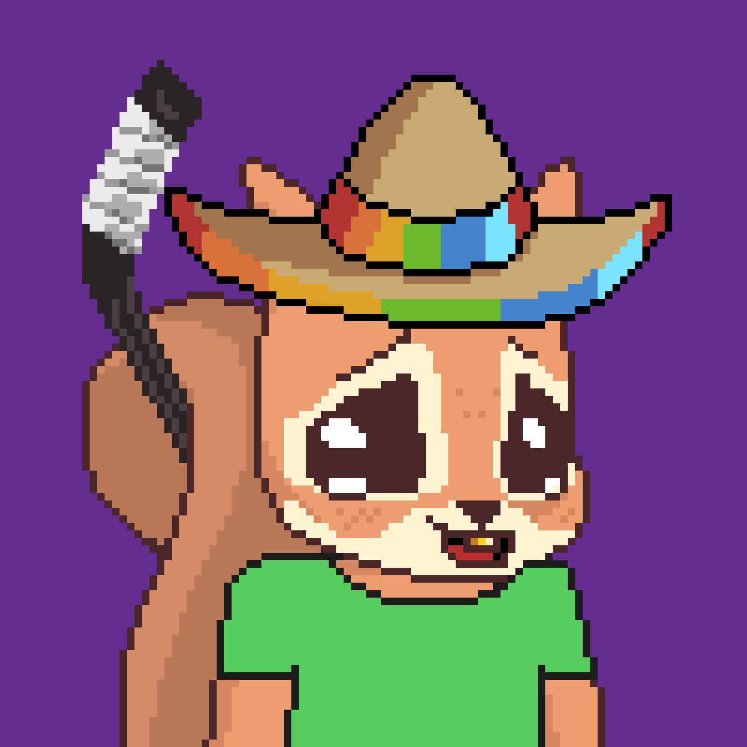 Pixel Squirrels #2264 NFT on Algorand