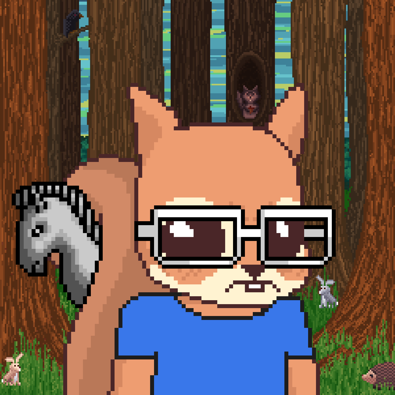 Pixel Squirrels #2279 NFT on Algorand