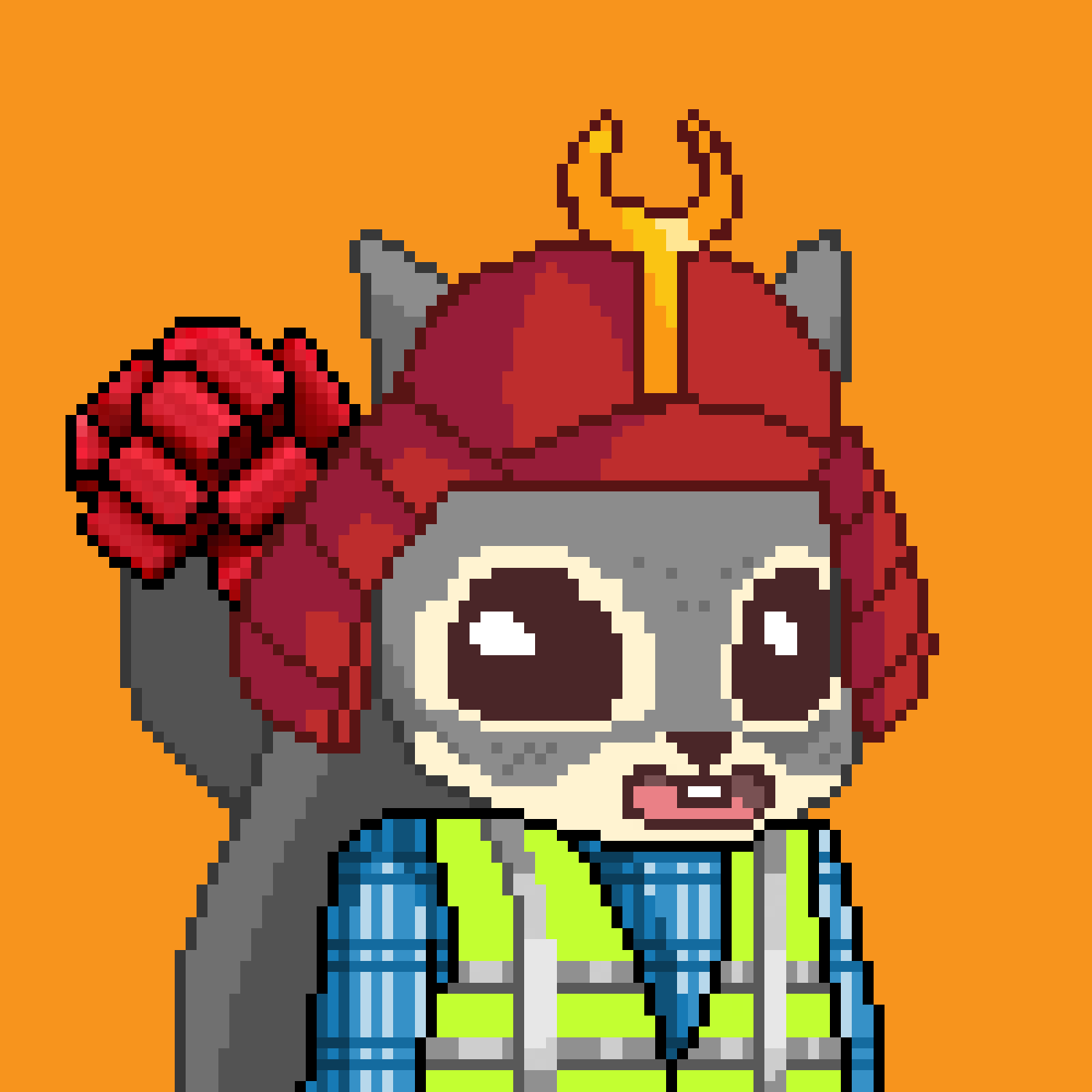 Pixel Squirrels #228 NFT on Algorand