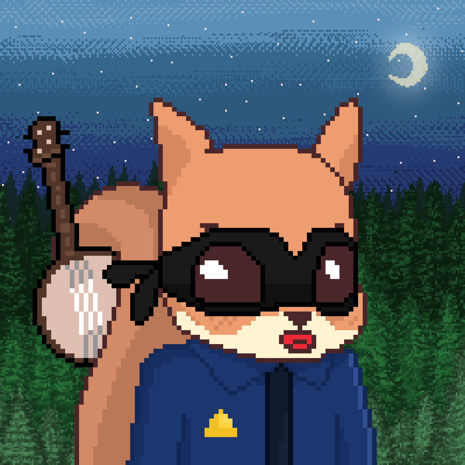 Pixel Squirrels #2287 NFT on Algorand