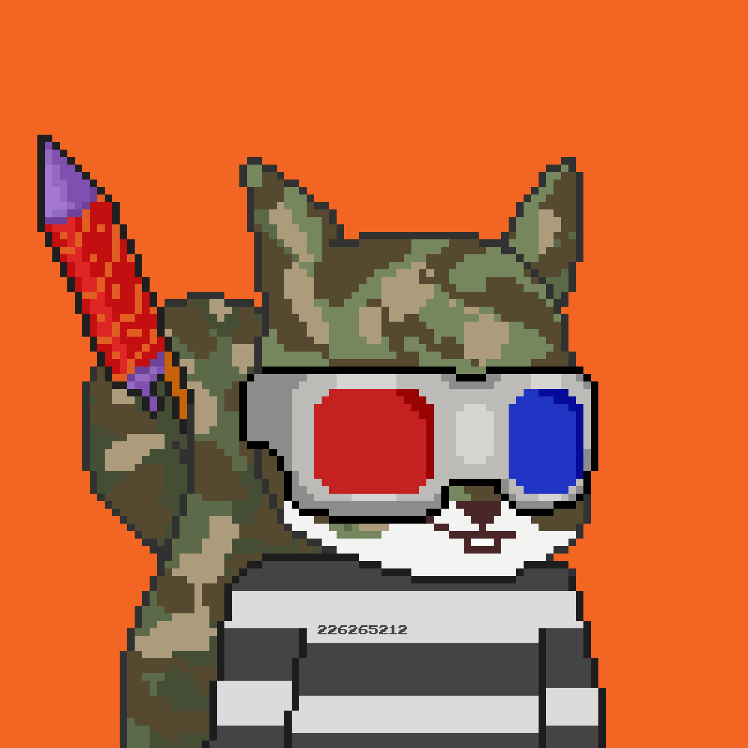 Pixel Squirrels #2288 NFT on Algorand