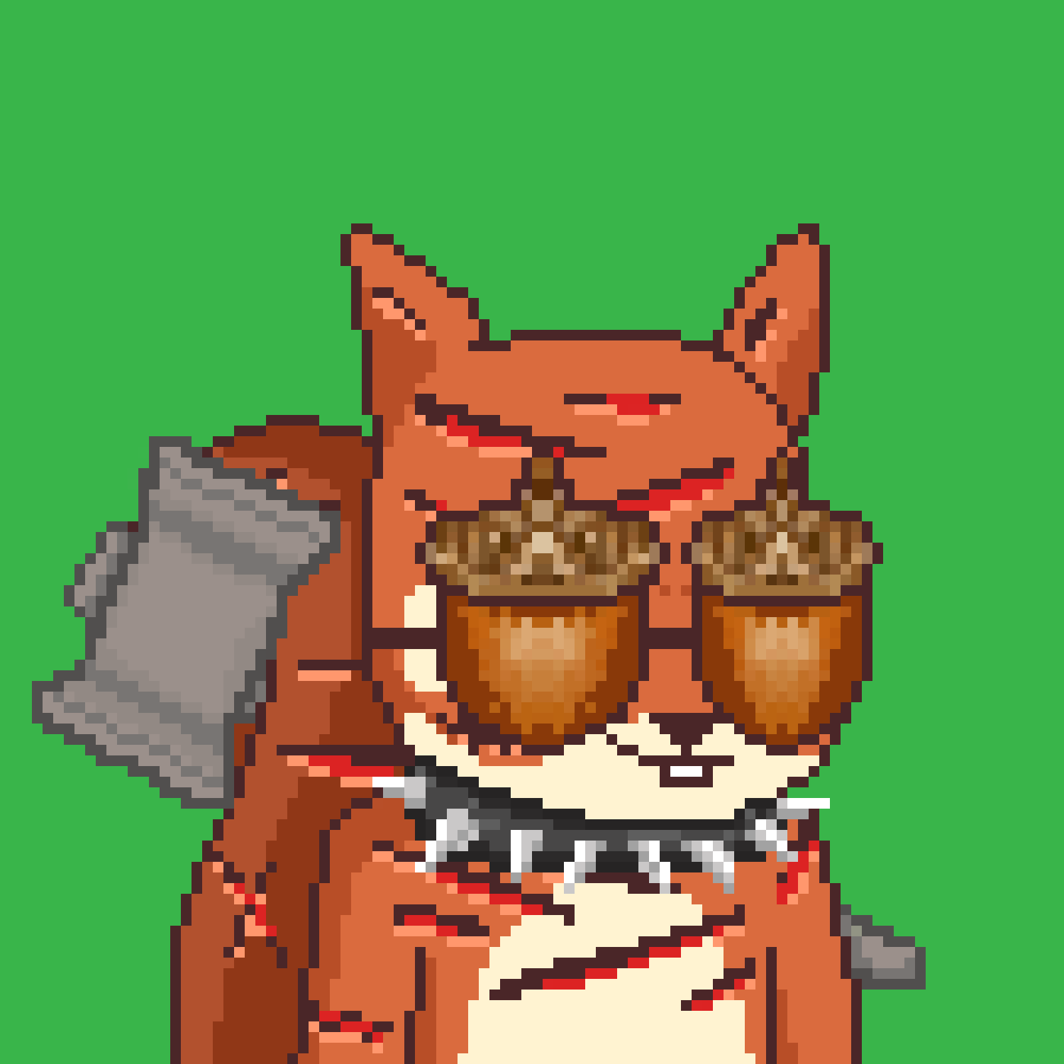 Pixel Squirrels #229 NFT on Algorand