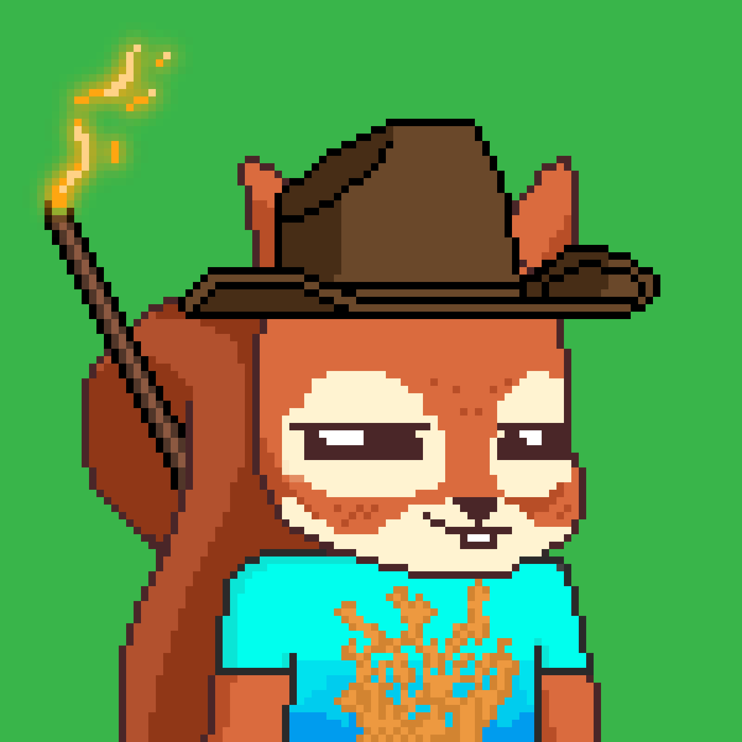 Pixel Squirrels #2298 NFT on Algorand